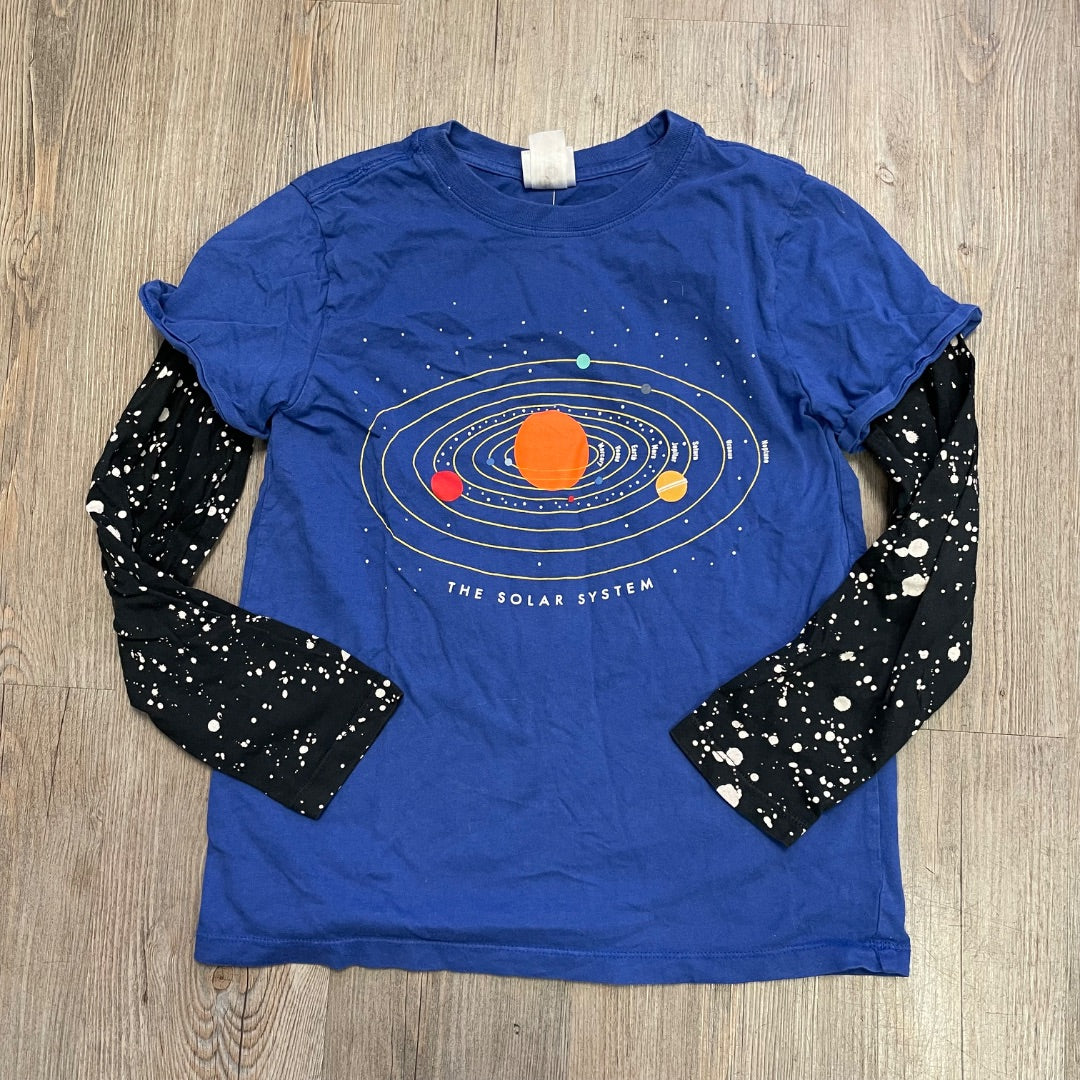Solar System Print Hanna Anderson LS Top, 10Y