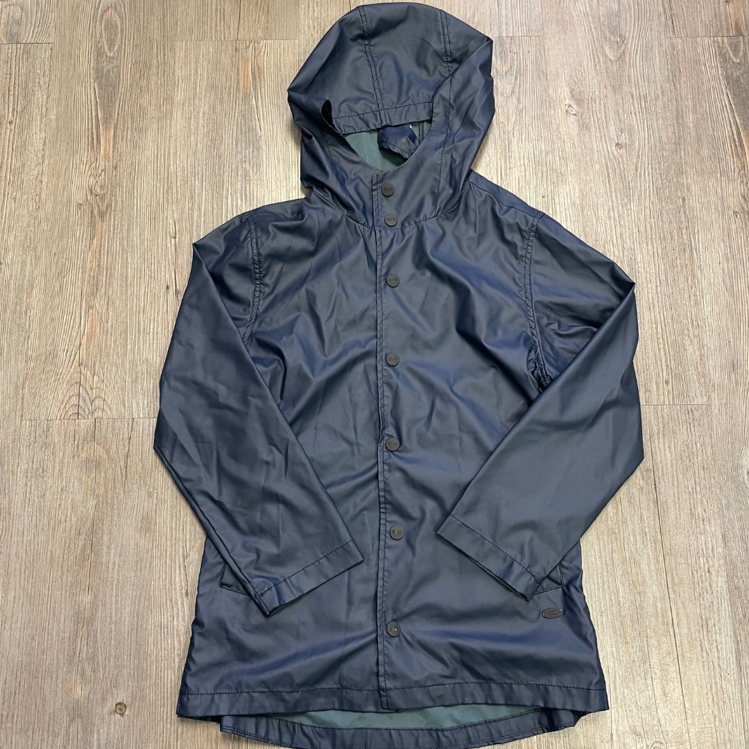 Navy Zara Rain Jacket, 8Y