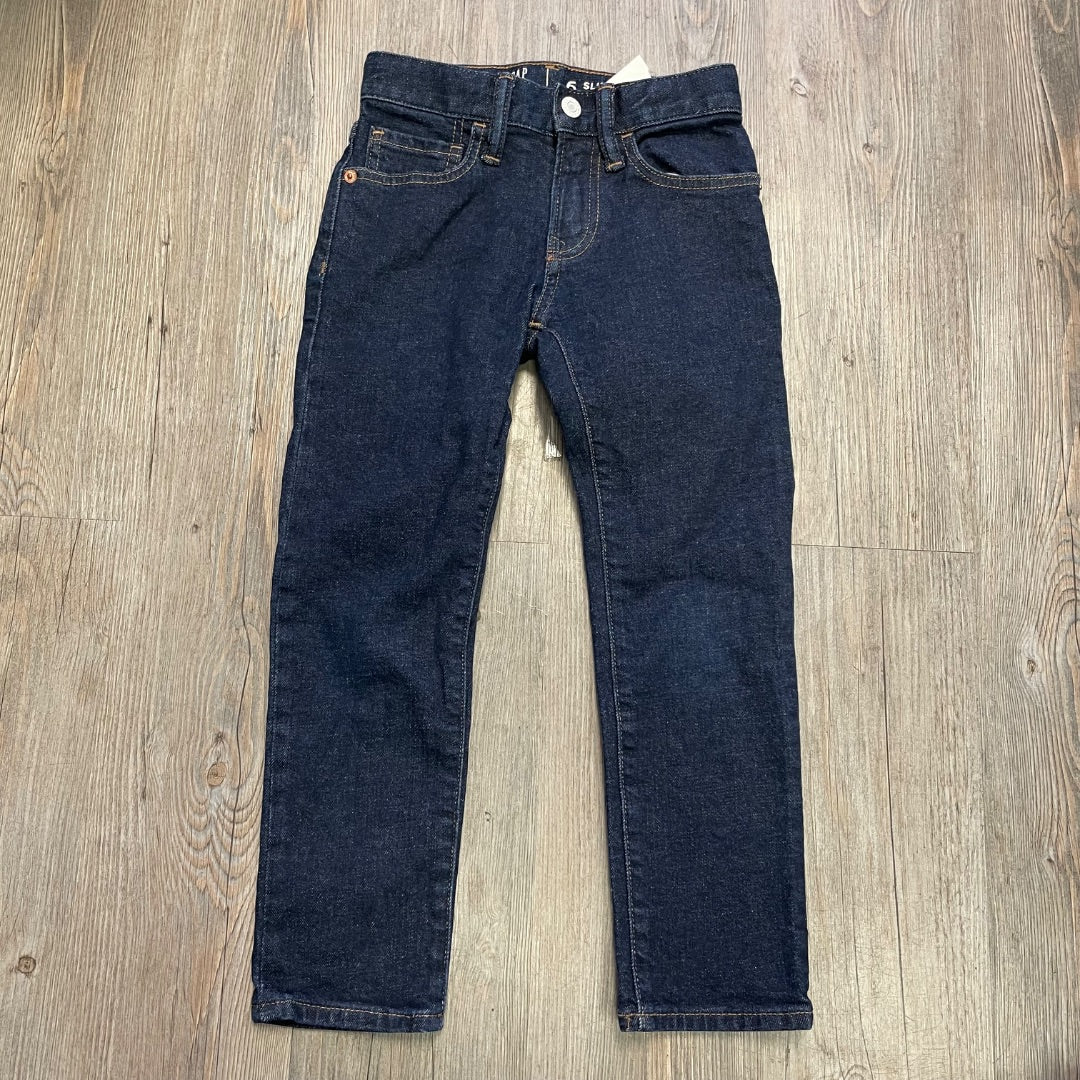 Navy Gap Slim Jeans, 6Y