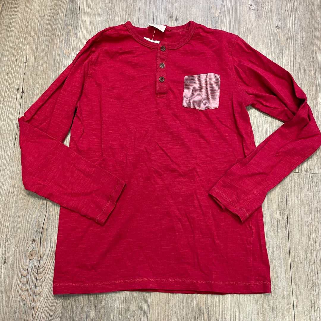 Red Zara LS Top, 9-10Y