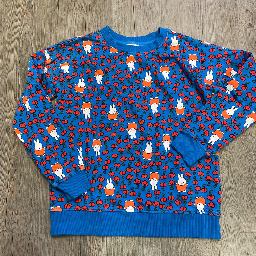 Miffy Print Hanna Anderson Sweatshirt, 10Y