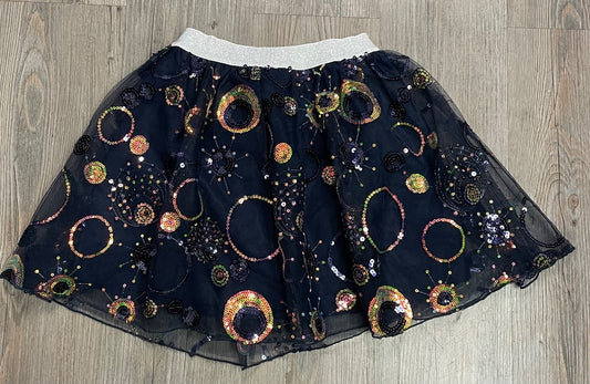 Multi Colour Hatley Sequins Skirt, 5Y