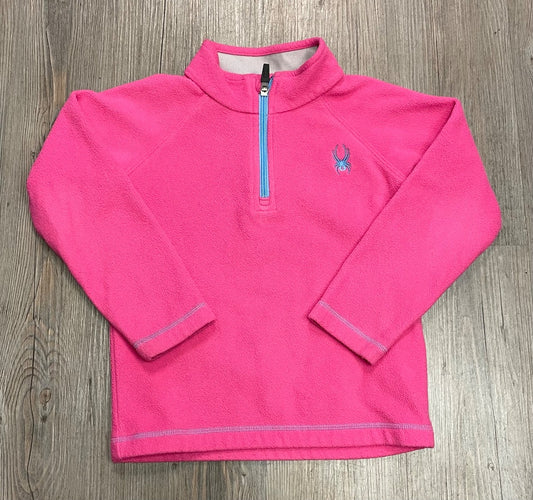 Pink Spyder Fleece Sweater, 5Y