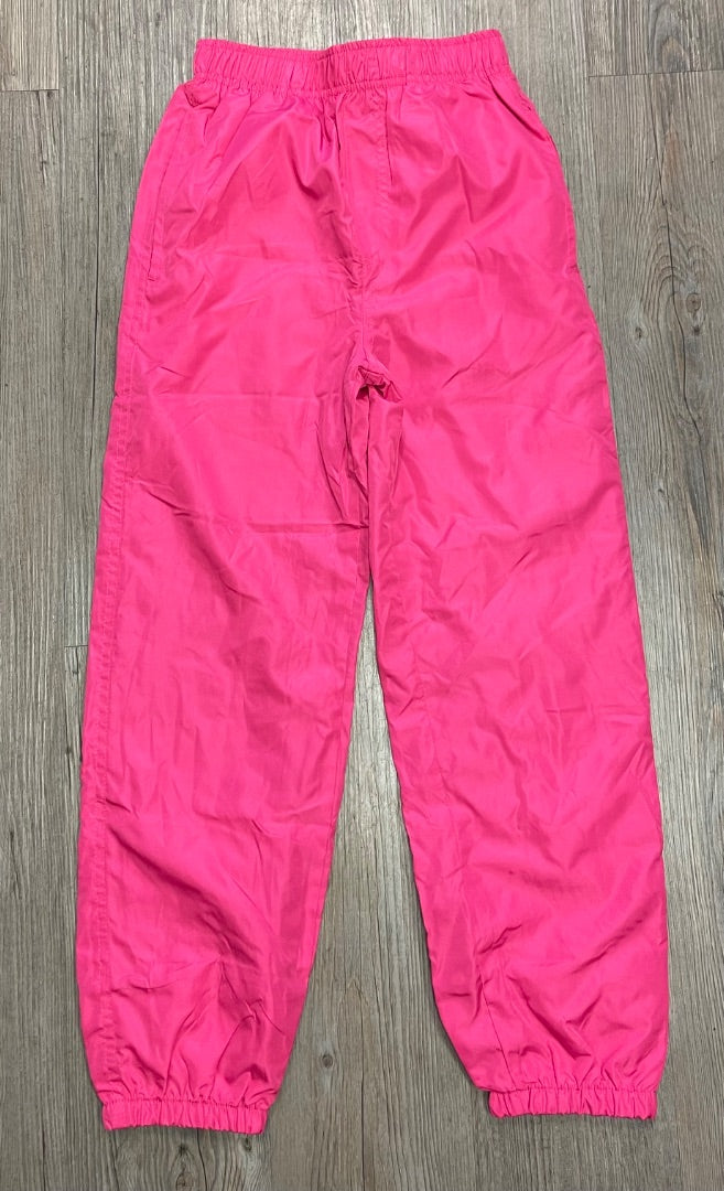 Pink George Lined Winbreaker Pants, 7-8Y
