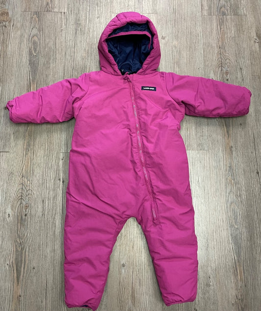 HotPink Lands End Snow Suit, 6-12M