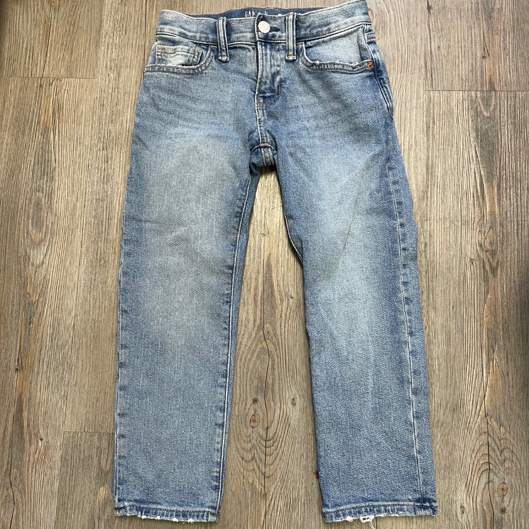 Denim Gap Adjustable Waist Slim Jeans, 6Y