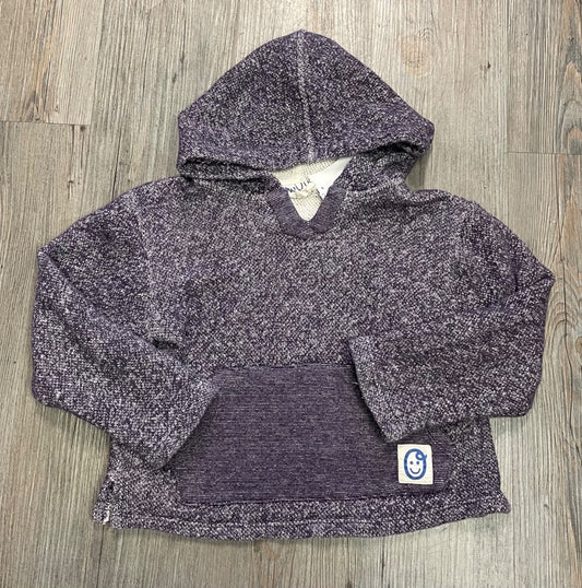 Purple Qui Me Pullover Hoodie, 4-5Y
