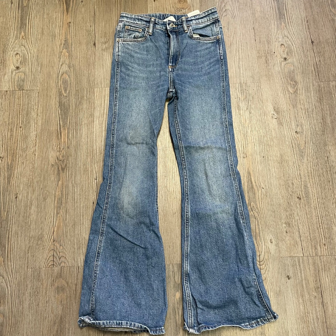 Blue H&M Flare Jeans, 8-9Y