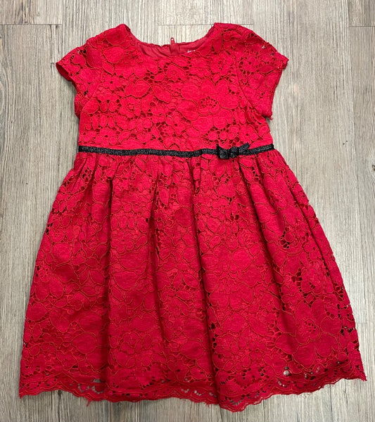 Red Joe Fresh Short Sleeve Dress, 4Y