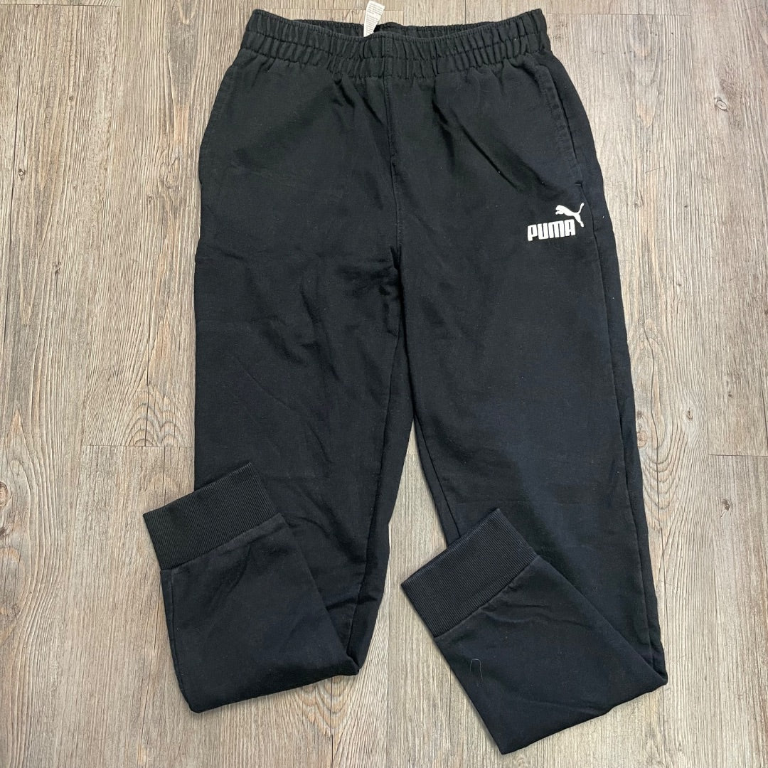 Black Puma Jogger Pants, 14-16Y