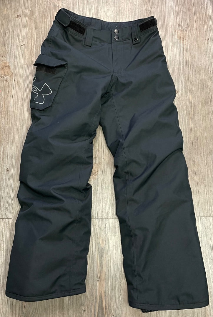 Black Under Armour Snow Pants, 8Y