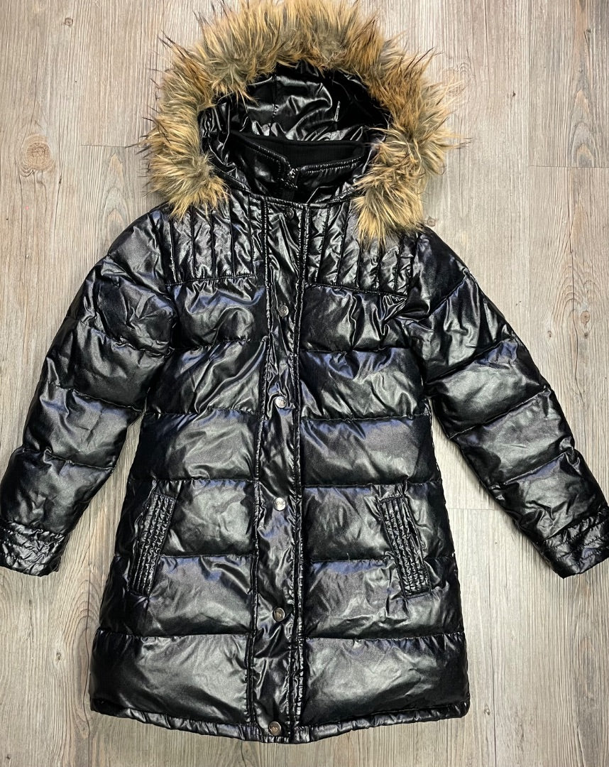 Black Appaman Winter Jacket, 8Y