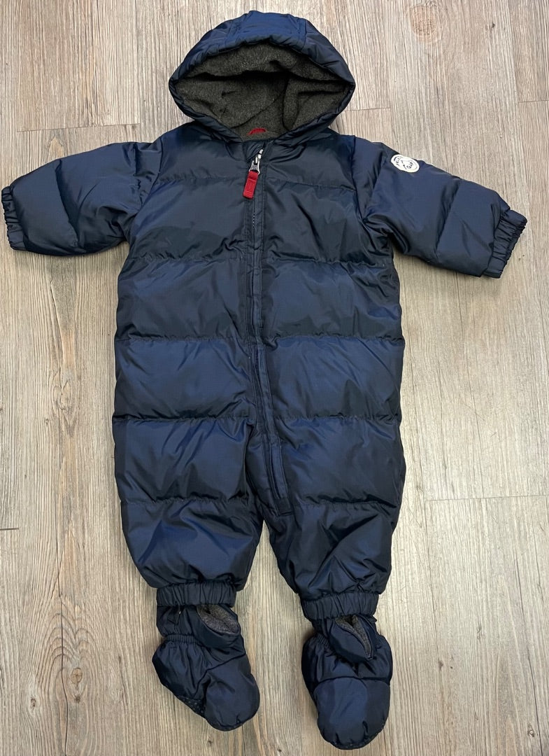 Navy Gap Downfill Snow Suit, 0-6M