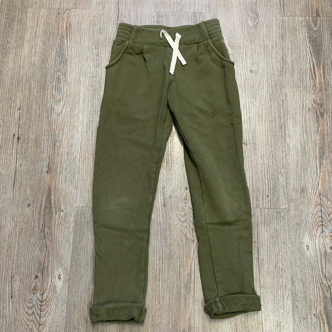 Green Petit Bateau Jogger Pants, 6Y