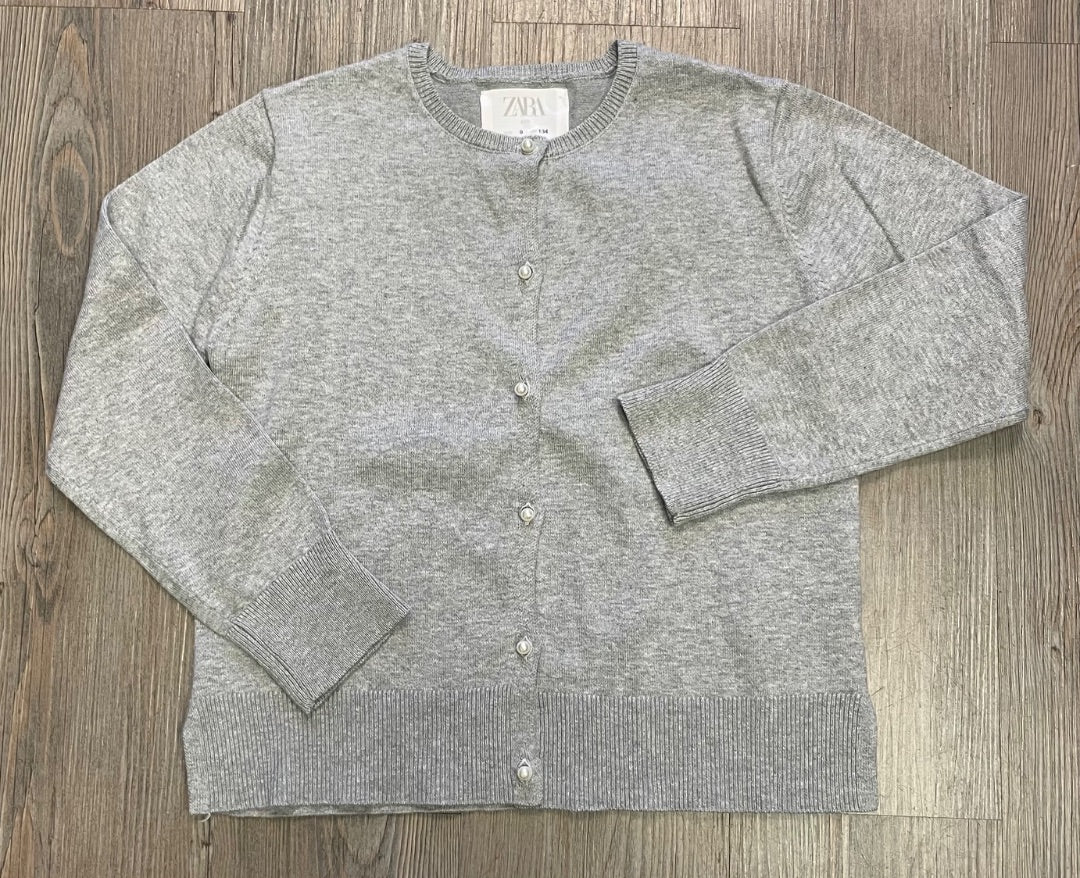 Grey Zara Knit Cardigan, 9Y