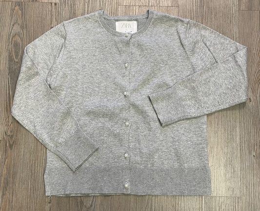 Grey Zara Knit Cardigan, 9Y