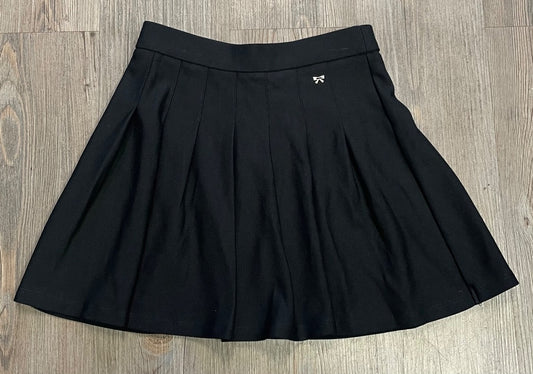 Black Zara Pleated Skirt, 8Y