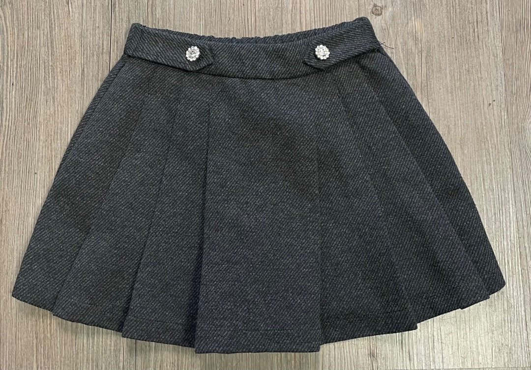 Black Zara Pleated Skort, 9Y