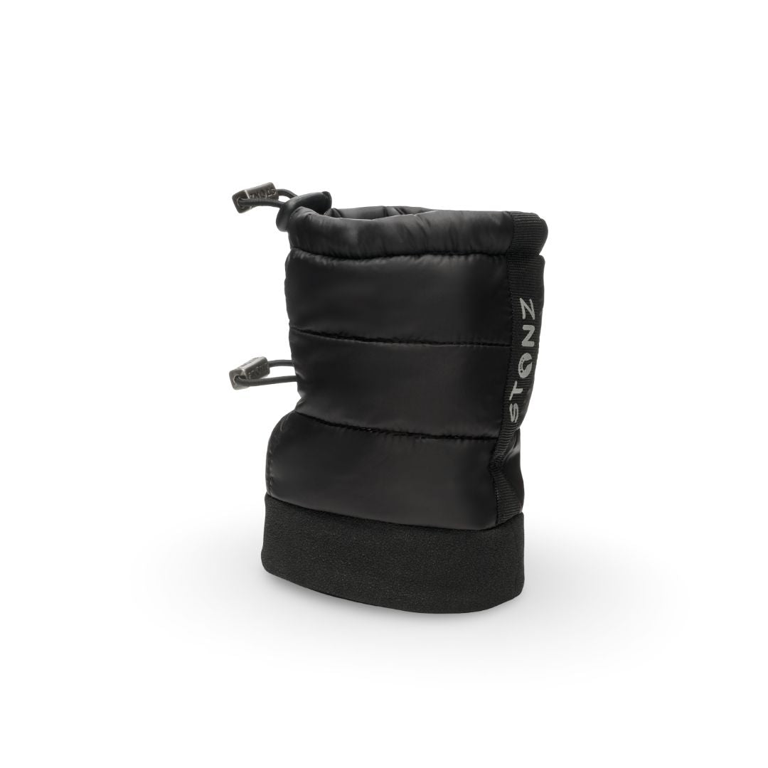 Black Stonz Puffer Booties - Baby, S