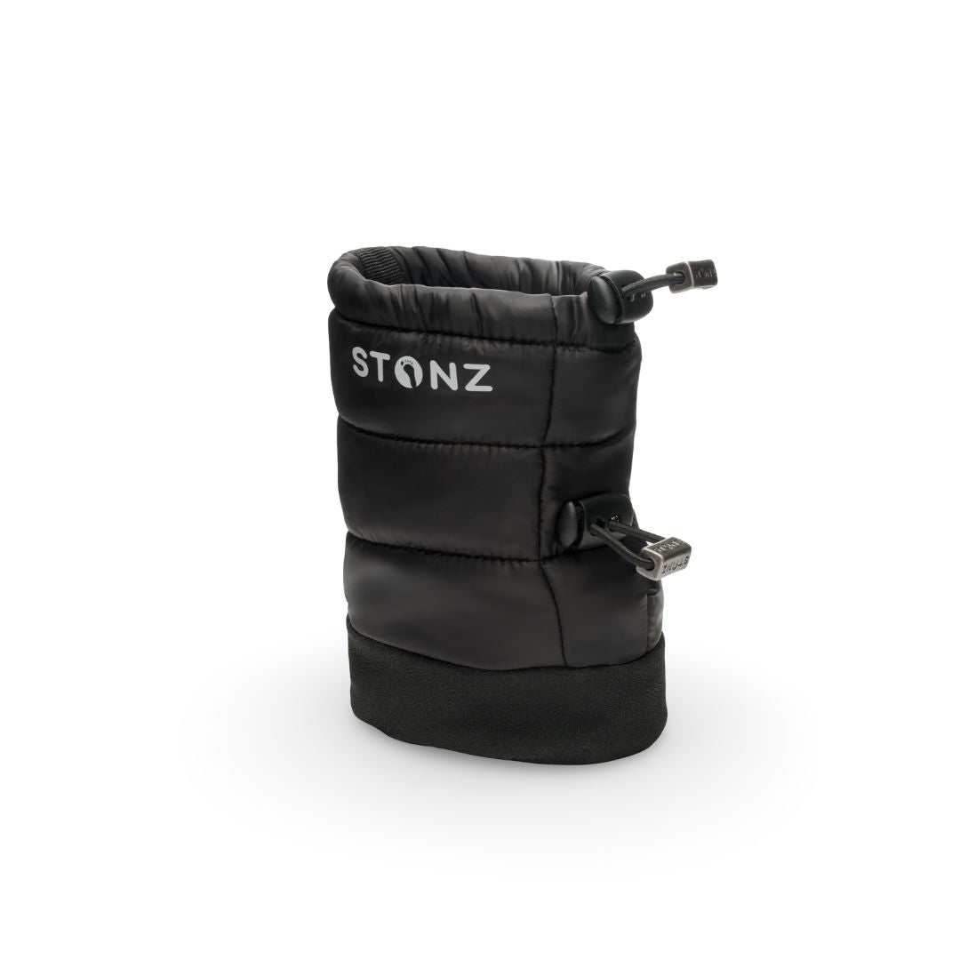 Black Stonz Puffer Booties - Baby, S