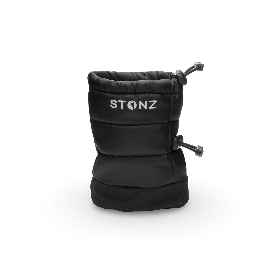 Black Stonz Puffer Booties - Baby, S