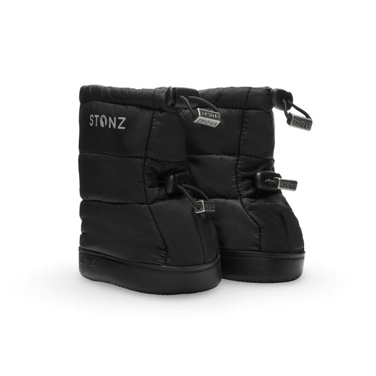 Black Stonz Puffer Booties - Toddler, XL