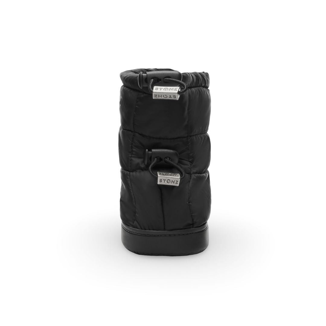 Black Stonz Puffer Booties - Toddler, XL