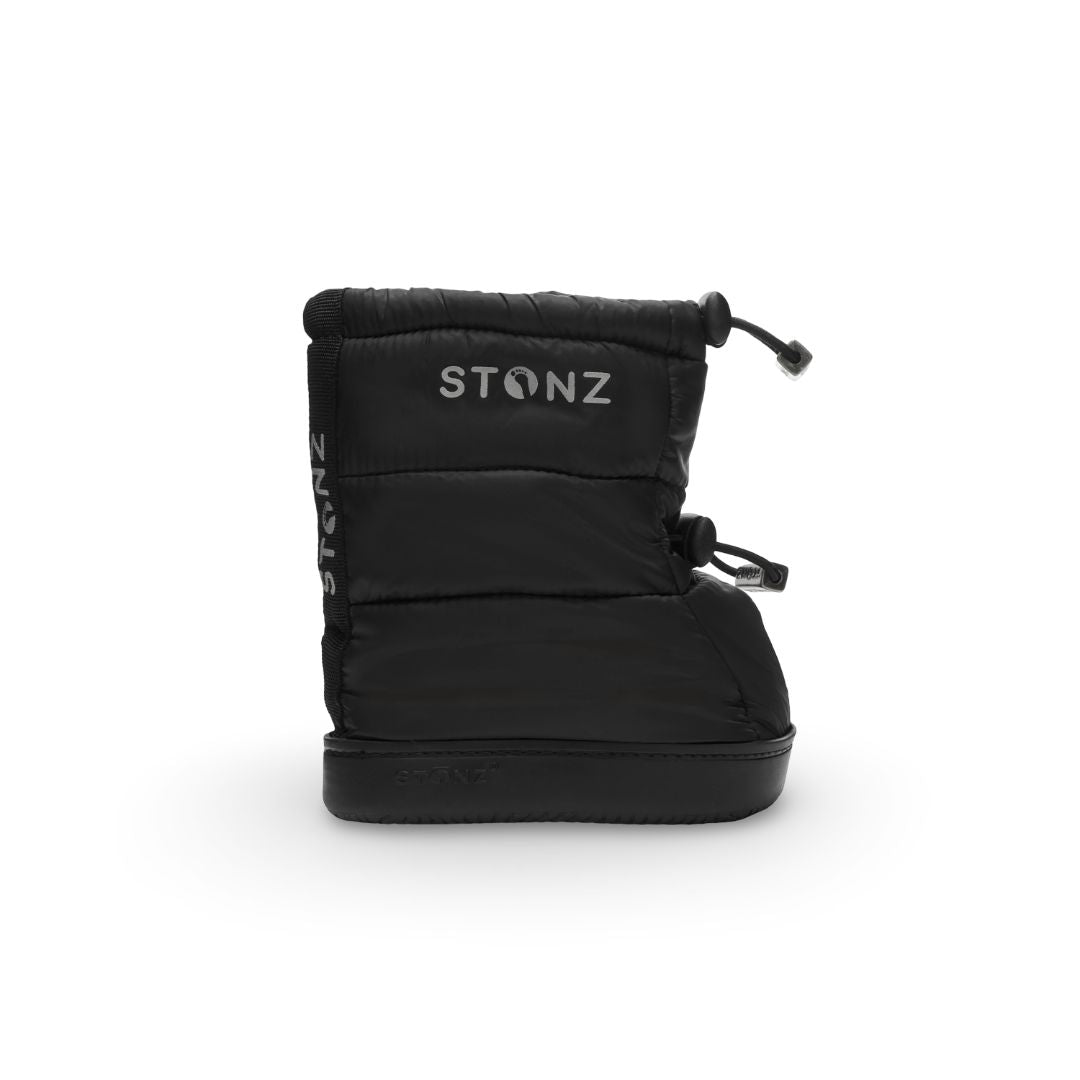 Black Stonz Puffer Booties - Toddler, M