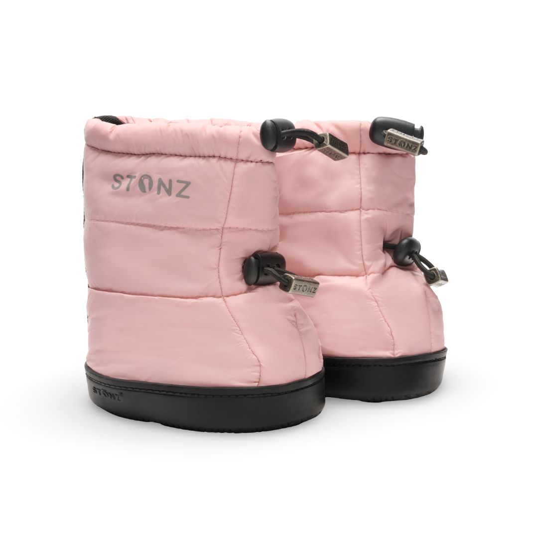 Haze Pink Stonz Puffer Booties - Toddler, M