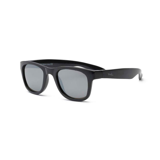 Black Real Shades Surf Unbreakable Sunglasses, 4Y+
