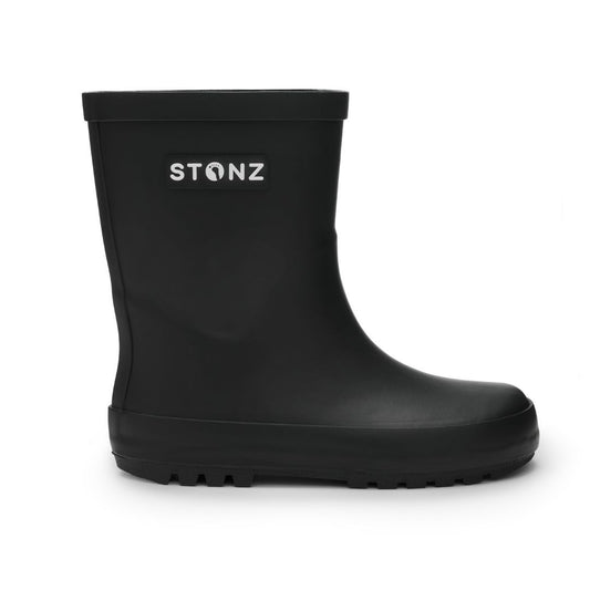 Black Stonz Rain Boots, 10Y