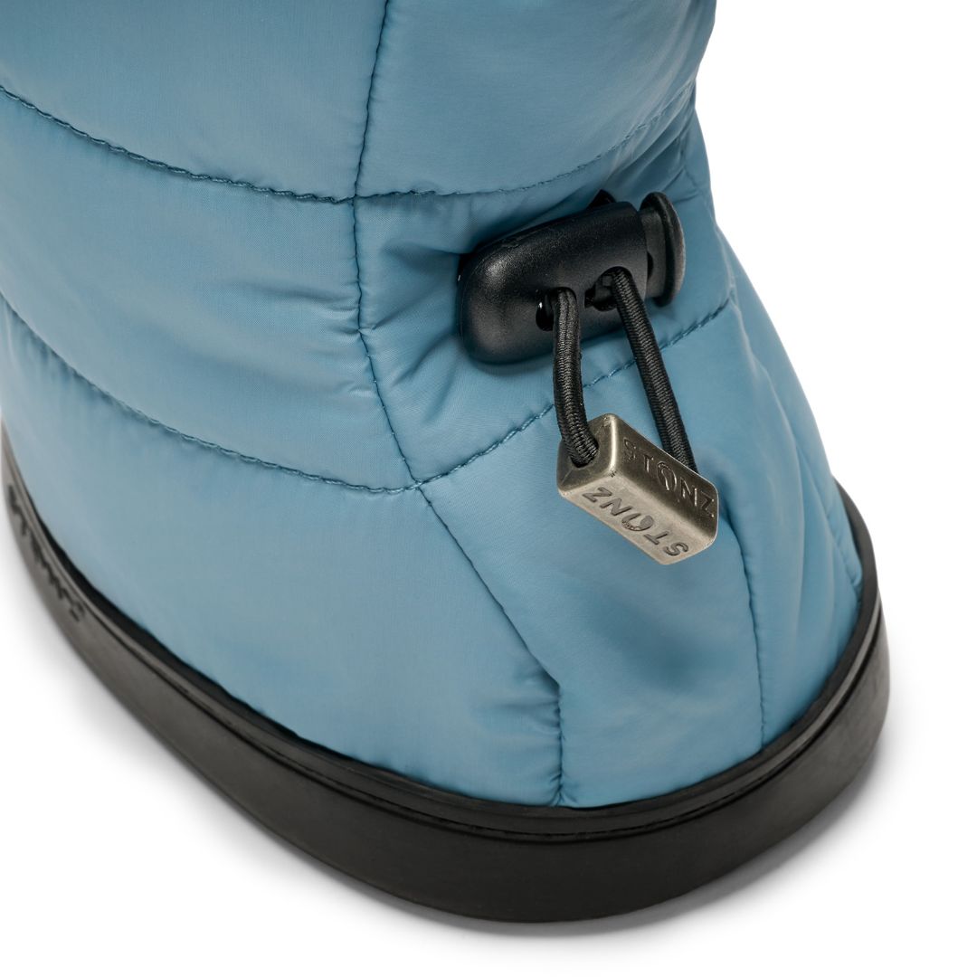 Denim Stonz Puffer Booties - Baby, S