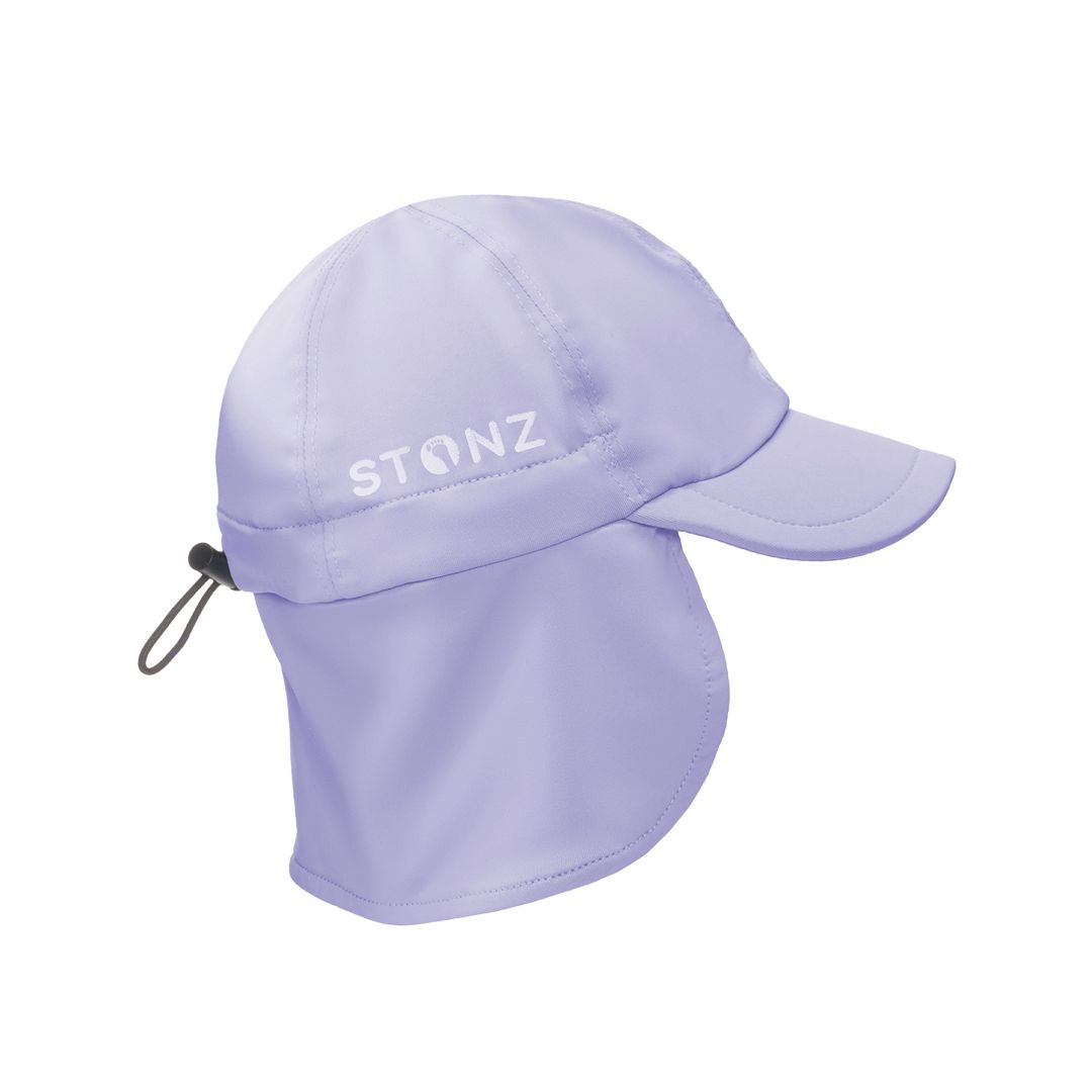 Purple Haze Stonz Flap Cap, 0-12M