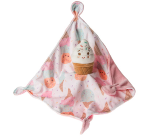 Pink Mary Meyer Sweet Soothie Blanket - Sweet Ice Cream, Infant