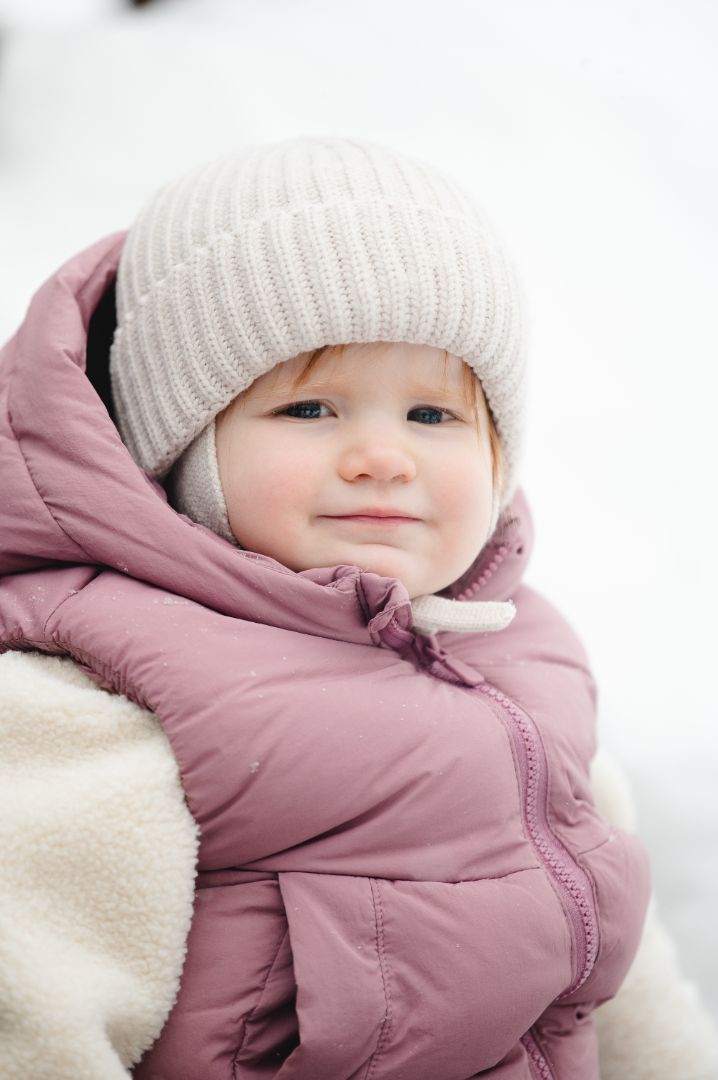 Moon Beam CaliKids Knit Soft Touch Hat Lined, 0-3M