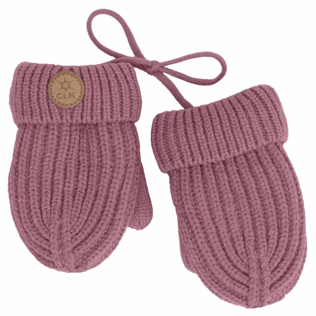 Camo Pink CaliKids Knit Soft Touch Mitten, 18M-3Y