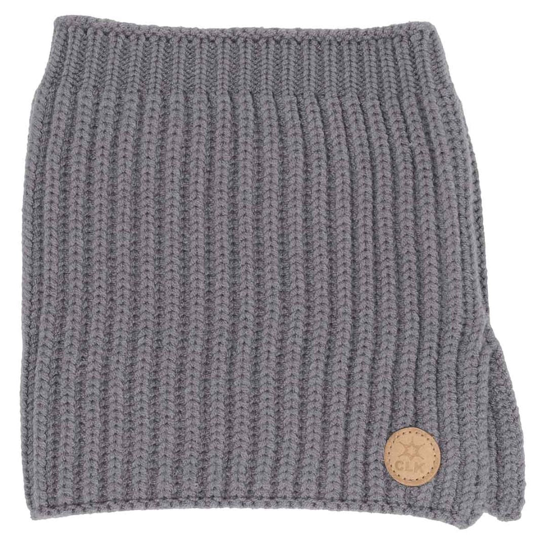 Mockingbird Grey CaliKids Knit Soft Touch Neck Warmer, 0-3Y