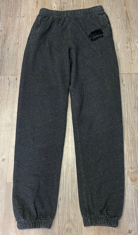 Black  Roots Sweatpants, XXS