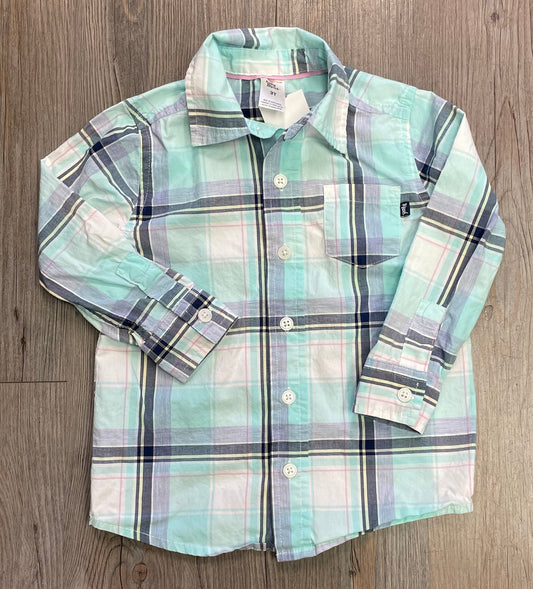 Multi  Oshkosh Shirt LS, 3Y