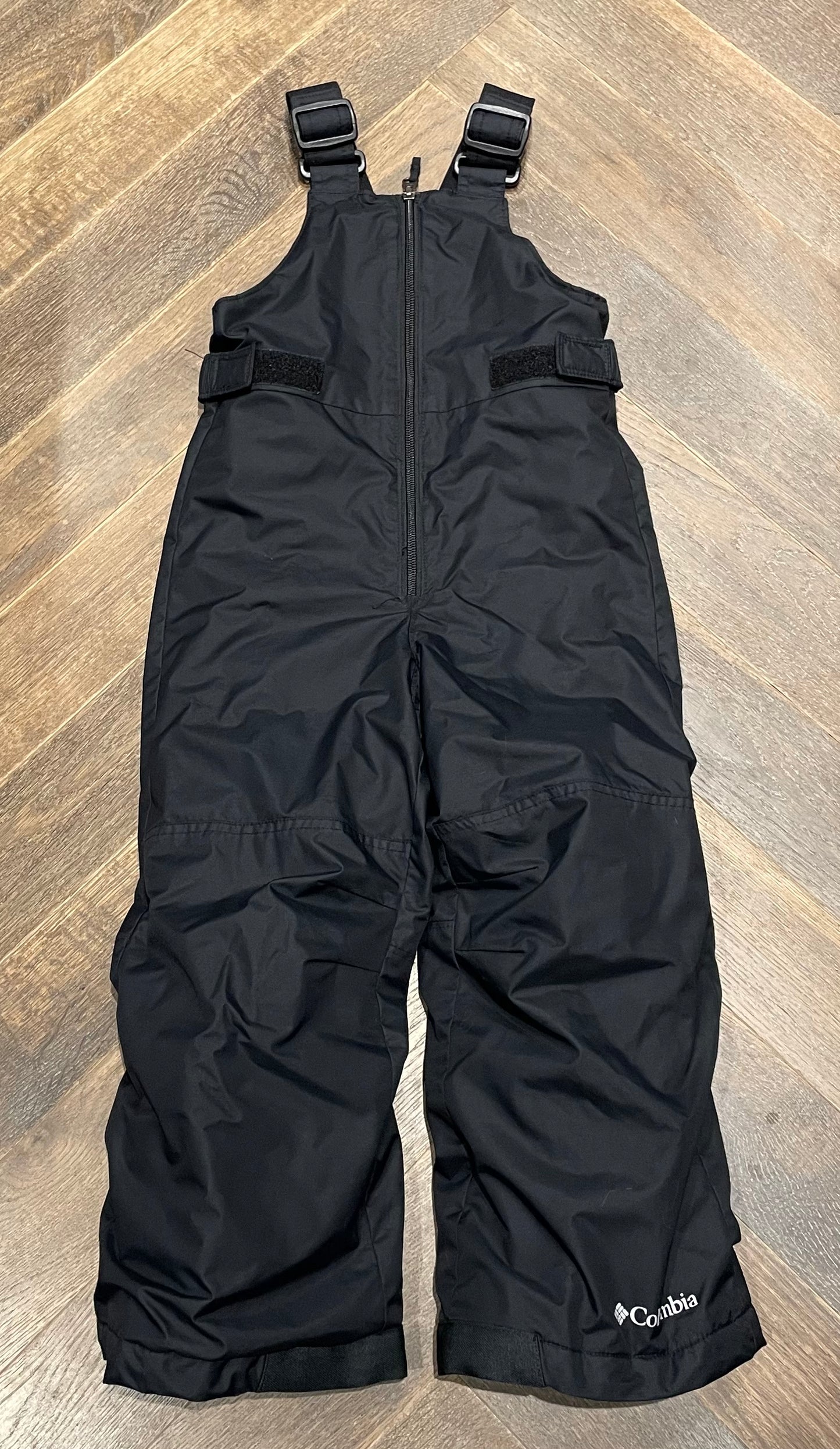 Black  Columbia Bib Snow Pants, 4-5Y