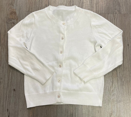 White  Cardigan, 5Y