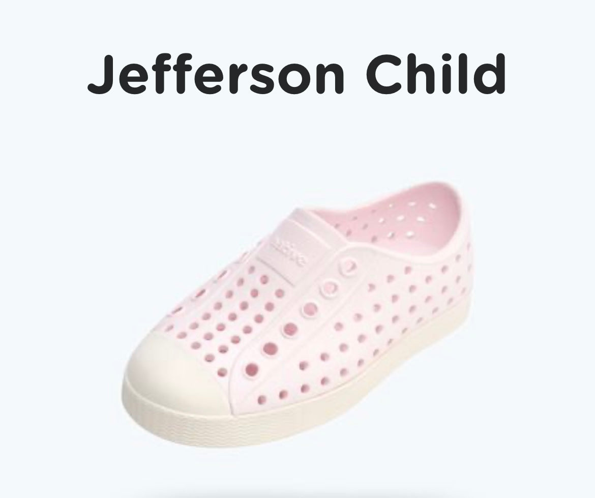 Pink  Native Jefferson Child, C6