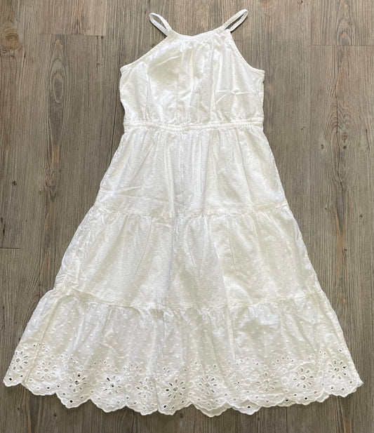 White  Gap Dress, 8Y