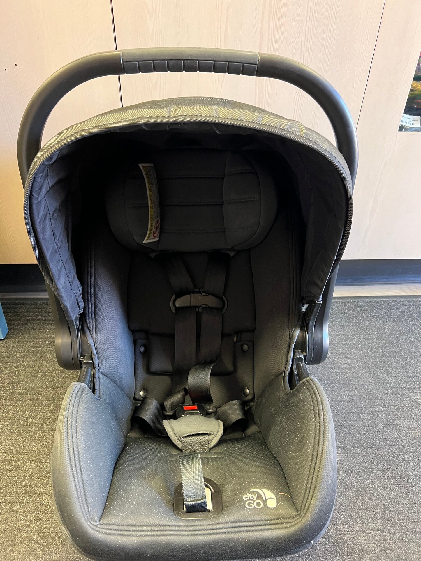 Black  Baby Jogger City Go Seat, 4-32lbs