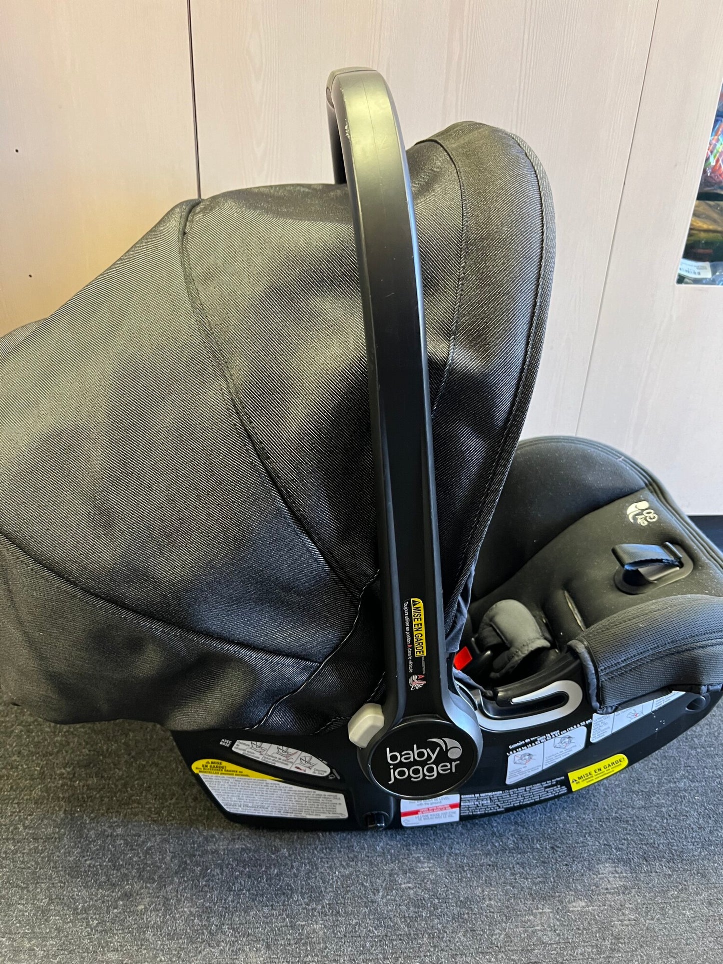 Black  Baby Jogger City Go Seat, 4-32lbs