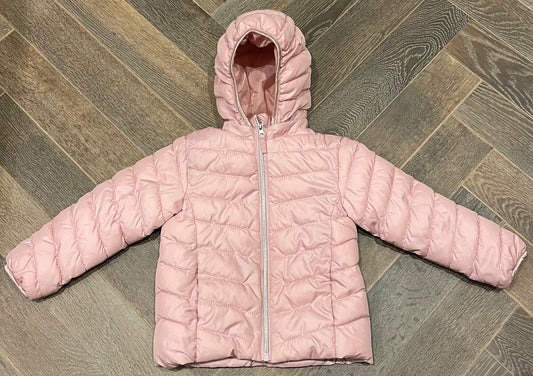 Pink  H&M Puffer Jacket, 4Y