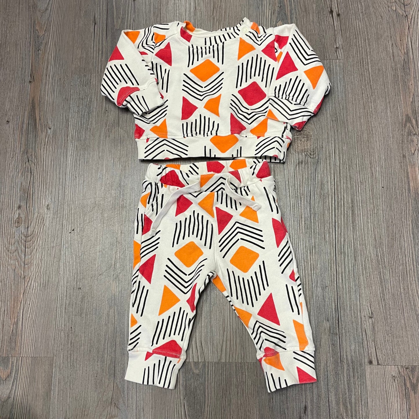 Multi  Ade+ayo Sweat Set, 3-6M