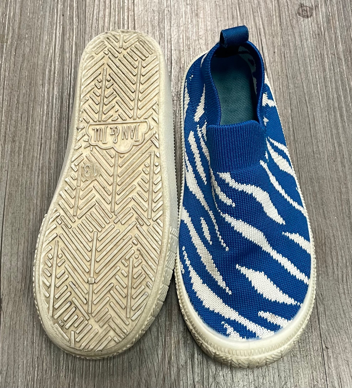 Blue  Jan & Jul Water Shoes, 13Y