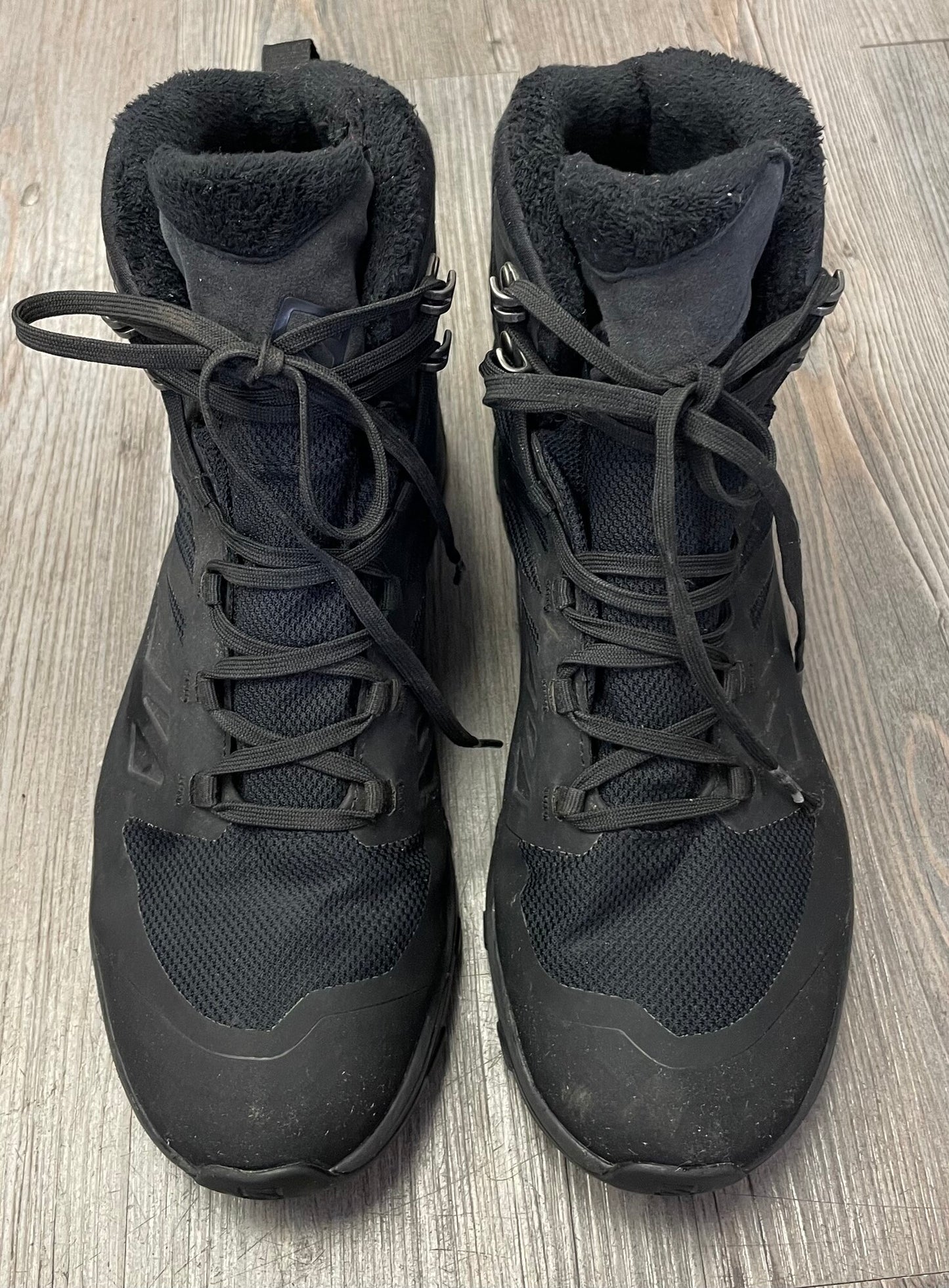 Black  Salomon Winter Boots, 8Y
