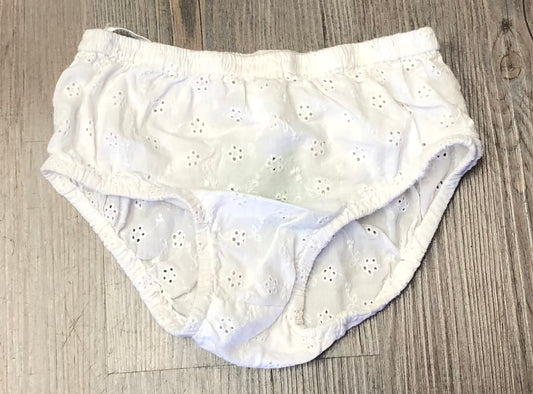 White  Eyelet Bloomers, 5Y
